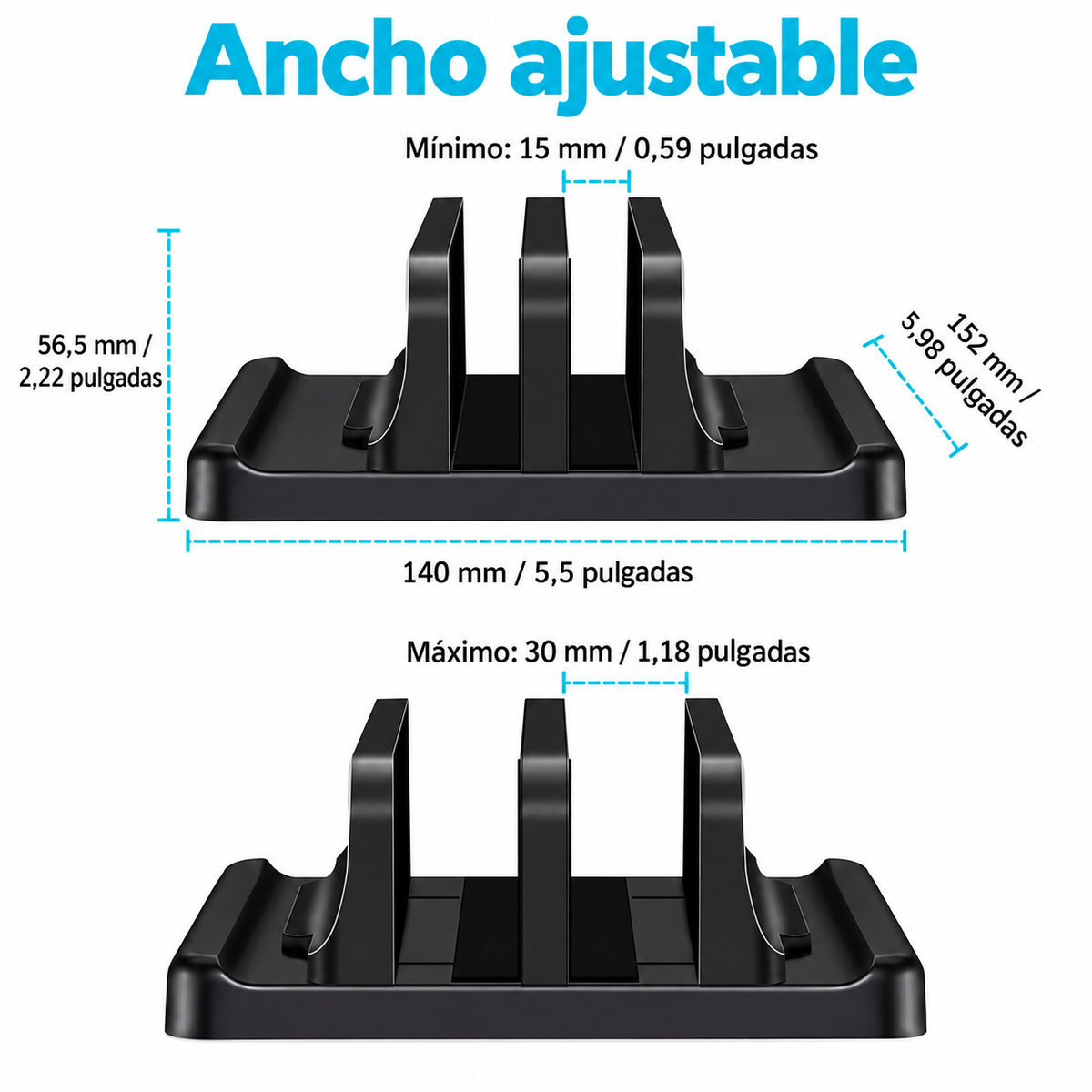 Soporte Vertical ajustable de escritorio