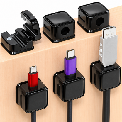 Organizador de cables adhesivo