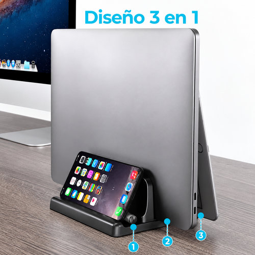 Soporte Vertical ajustable de escritorio